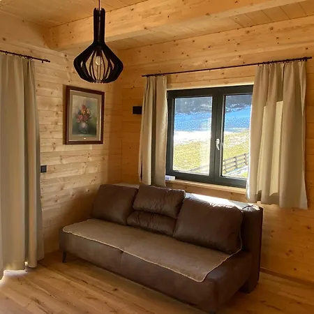Entspannen Im Holzchalet Mit Panoramablick, Ruhe Und Infrarotsauna Hermagor-Pressegger See