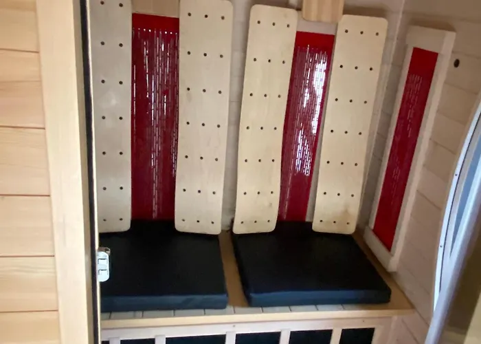 דירה Entspannen Im Holzchalet Mit Panoramablick, Ruhe Und Infrarotsauna *