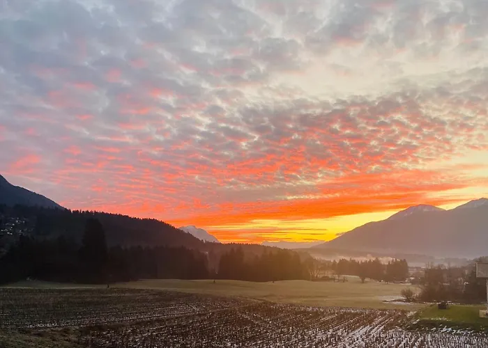 Entspannen Im Holzchalet Mit Panoramablick, Ruhe Und Infrarotsauna דירה
