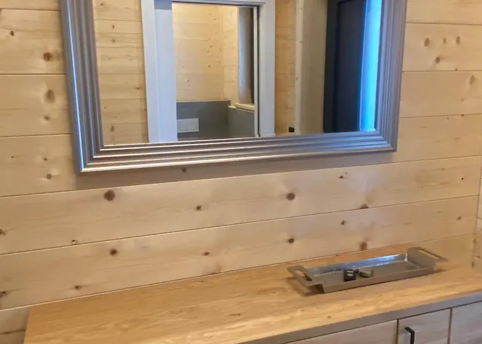 Entspannen Im Holzchalet Mit Panoramablick, Ruhe Und Infrarotsauna דירה הרמגור